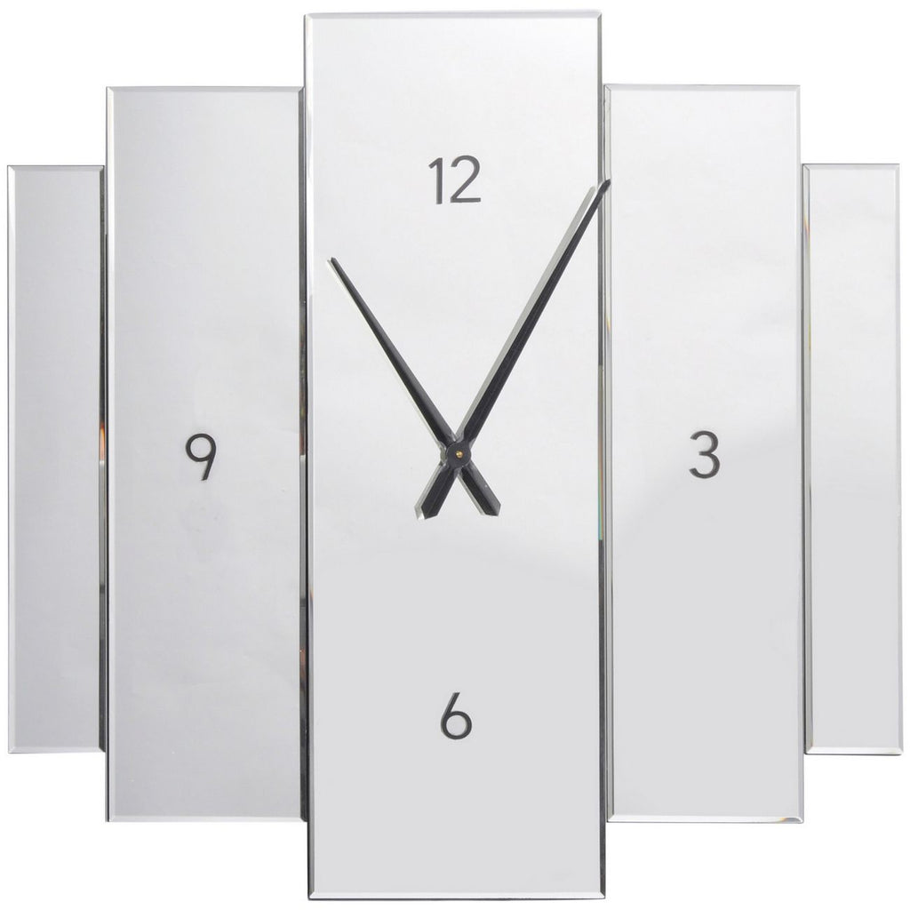 Aruna Modern Mirrored Wall Clock