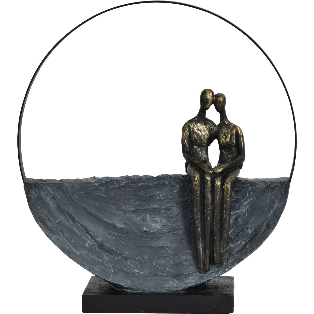 Couple Encircled Sculpture