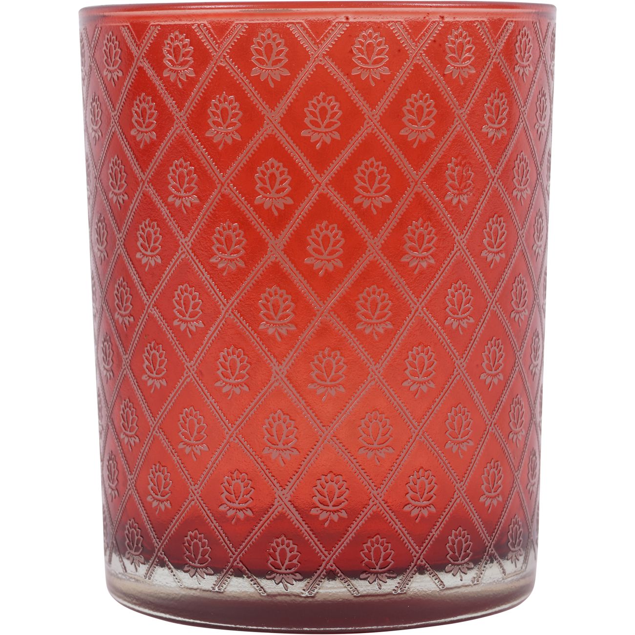 Laura Ashley Glass Hurricane Red