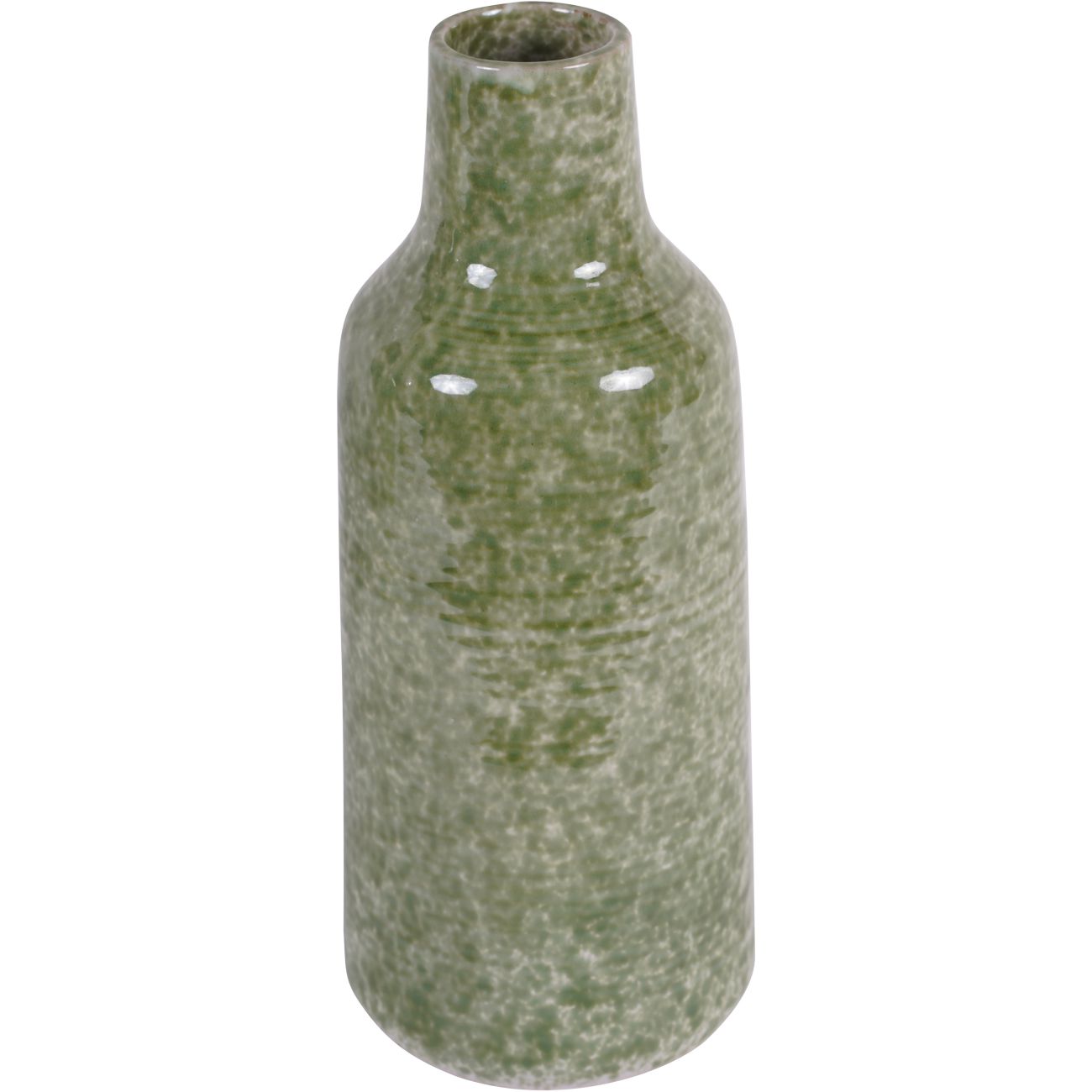 Laura Ashley Green Laneham Stoneware Vase Large