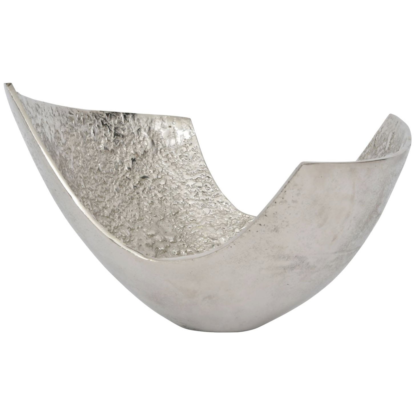 Iconic Silver Peel Bowl Large