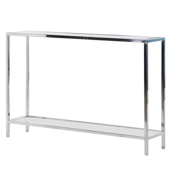 Argento Slim Console with Shelf