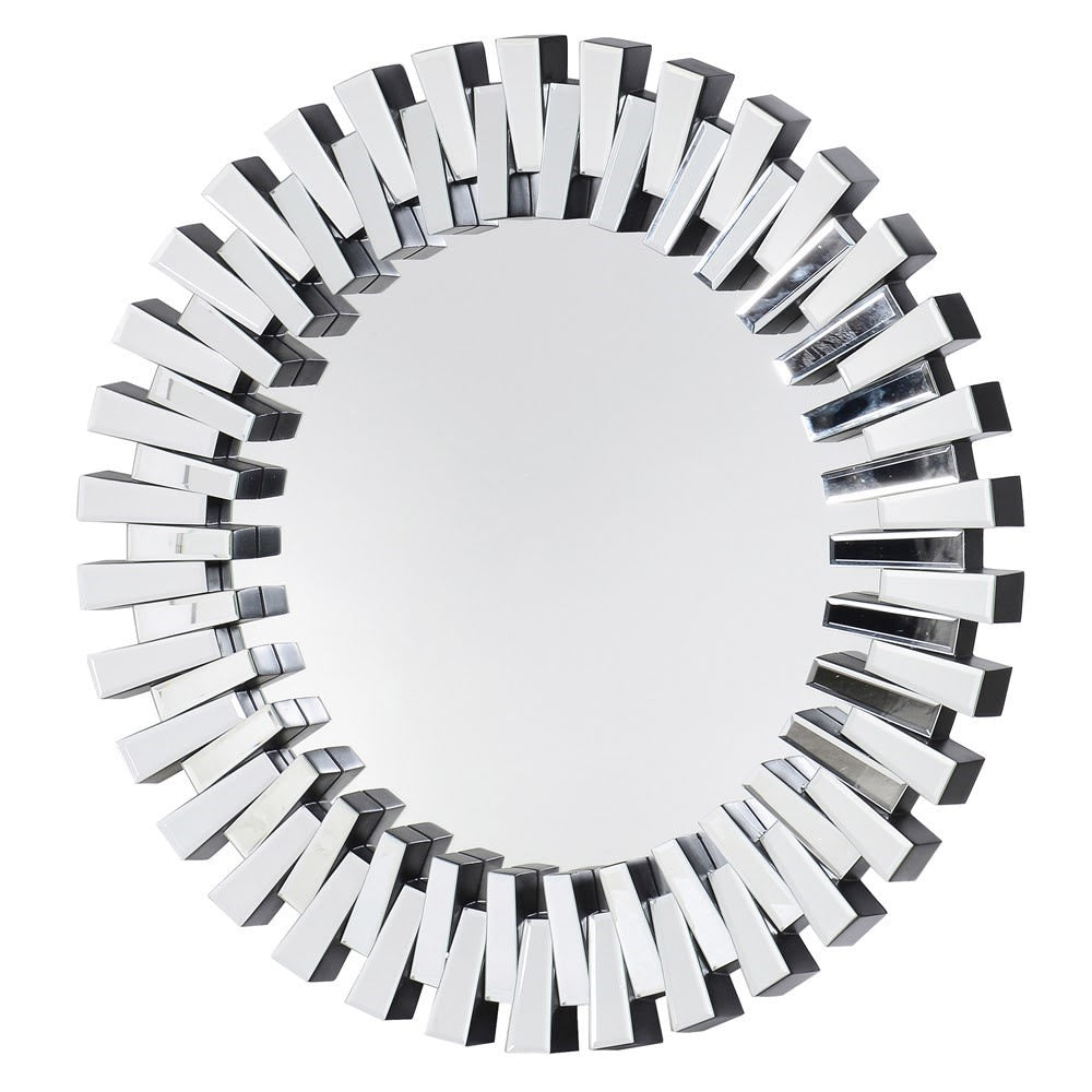 Round Pieced Mirror - Pavilion Interiors