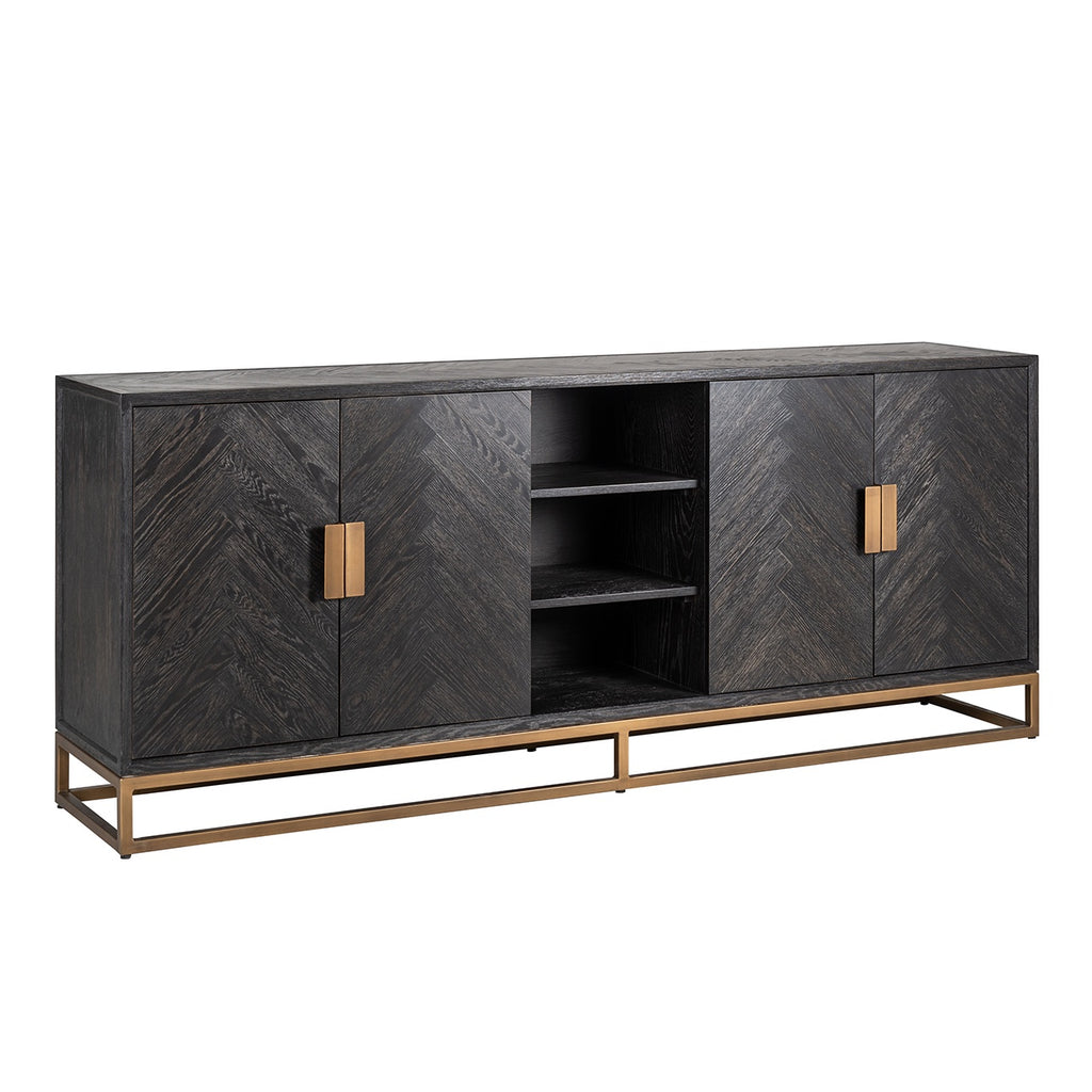 Arundel Brass 4 Door Sideboard - Pavilion Interiors