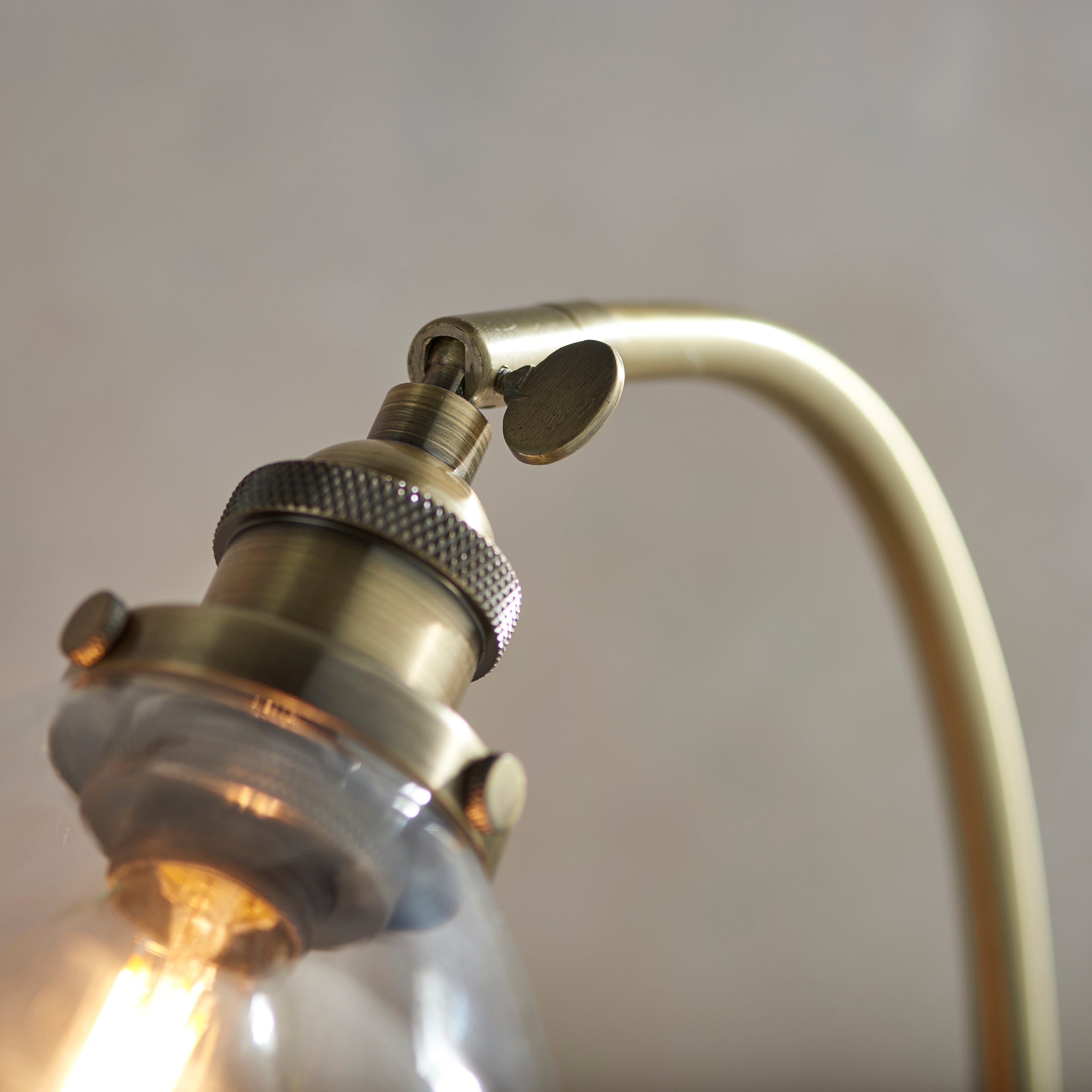 Hansen Task Table Lamp - Brass