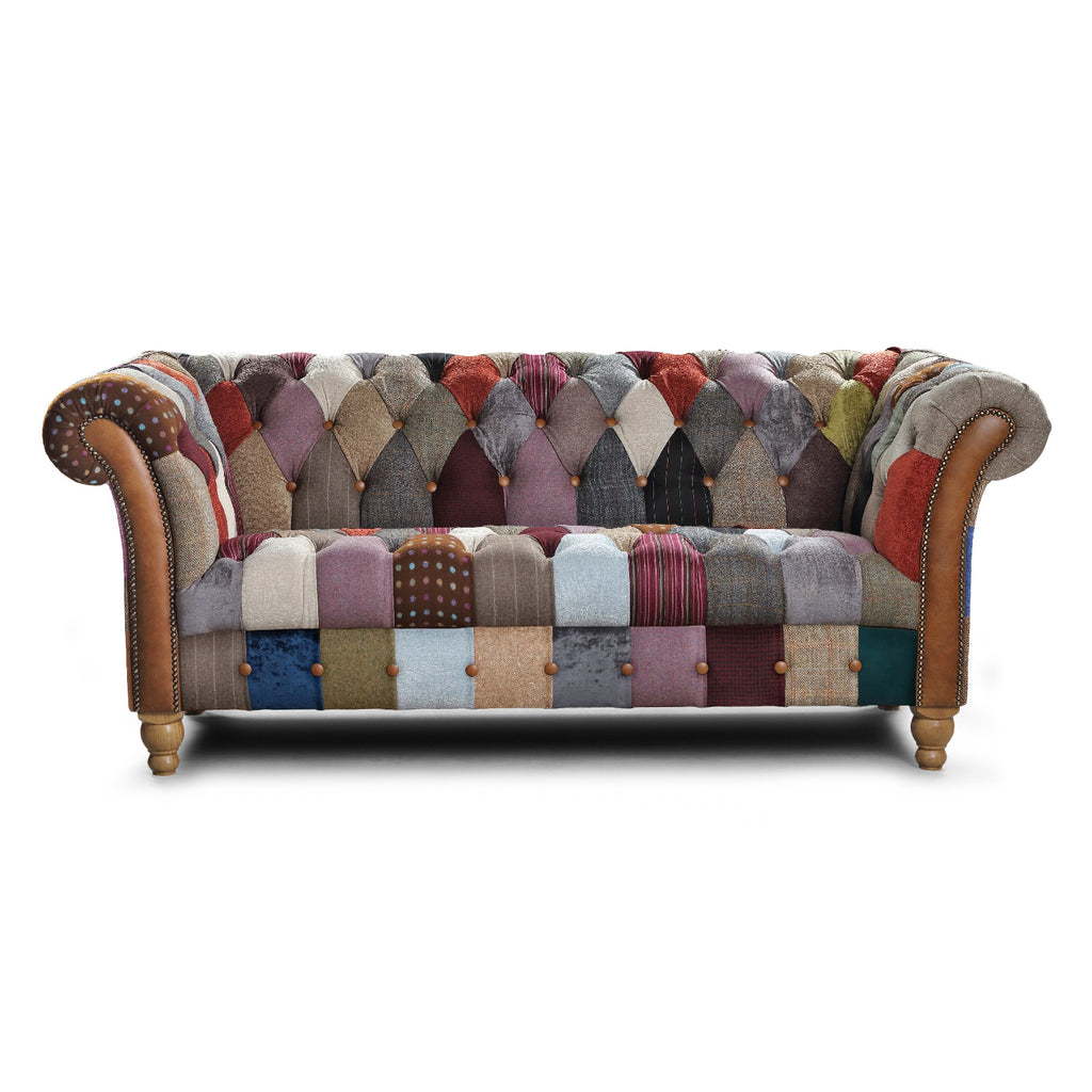 Patchwork Sofa 2 Seater