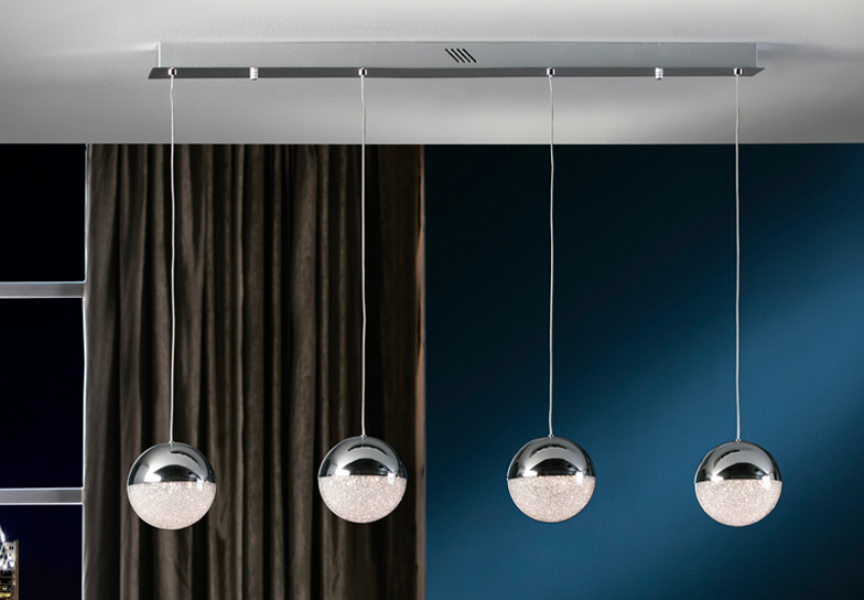 Orb Linear 4 Pendant Light