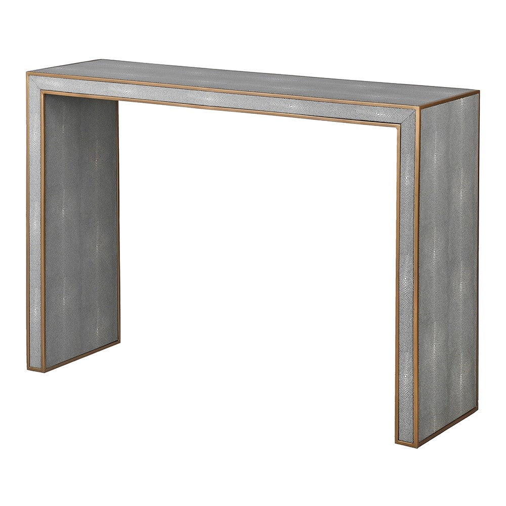 Tokyo Oak & Shagreen Console Table